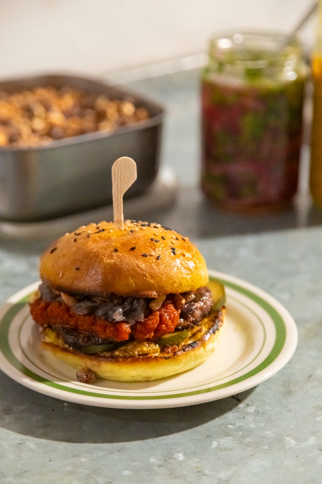 Super Burger Fuego Verde